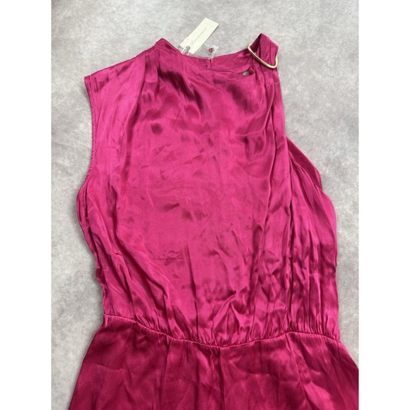 NWT Anthropologie Pink Dressy Jumpsuit‎ Women's Sz S Wide Leg  Corey Lynn Calter - Picture 4 of 16